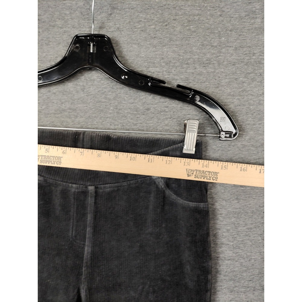 Hanna Andersson Kids Pants 12 Black Corduroy Casual Academia Cozy Cabin PNW - Picture 2 of 8